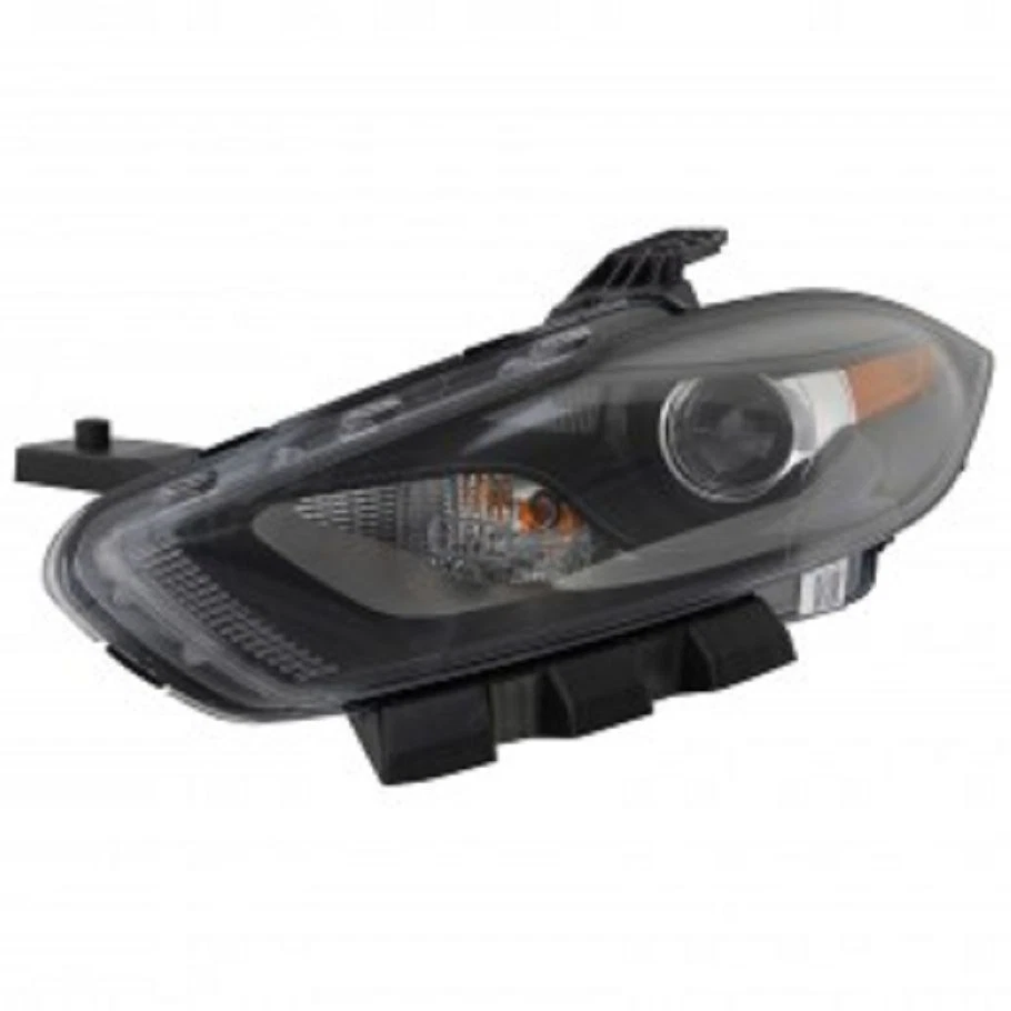 New Dodge Dart 2013 2014 2015 left driver HID headlight head light black bezel - Image 1 of 1