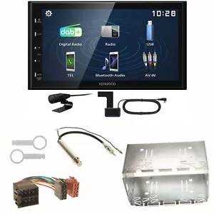 Kenwood DMX129DAB DAB+ Bluetooth USB Einbauset für Golf 4 Passat 3B 3BG Lupo - Bild 1 von 1