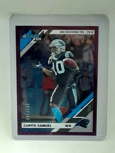 Curtis Samuel 2019 Donruss Football - PURPLE STAT LINE (/494) Carolina Panthers - Picture 1 of 4