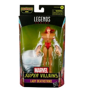 Marvel Legends SUPER VILLAINS Wave 1: LADY DEATHSTRIKE (XEMNU BAF) - Picture 1 of 4
