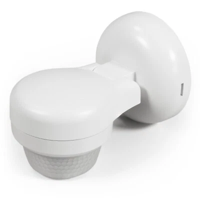 MCSHINE Wand & Decken Bewegungsmelder 360° LED geeignet 3-Draht 24m IP65 10s-15Min 800W