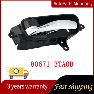 Manija de puerta interior interior lado izquierdo para Nissan Altima Pathfinder Titan 2013-17 Foto 1 de 4