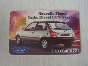  télécarte  ford fiesta     50 u     (12) - Picture 1 of 2