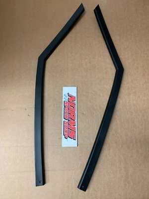 Cuerpo eléctrico Mopar 1971 Cuda restaurado revestimiento de cabezal interior riel de techo moldura de goteo 1970-74 Foto 1 de 4