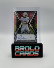 Quinn Ewers Auto Parrot #3/7 2023 Leaf Exotic #BA-QE1 Longhorns