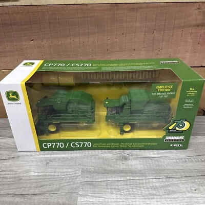 ERTL 1:64 John Deere CP770 CS770 Cotton Picker Stripper Employee Edition 1/750🔥 - Image 1 of 4