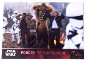 2016 Topps Star Wars: The Force Awakens Chrome Refractor Forced To Surrender #70 - Picture 1 of 2