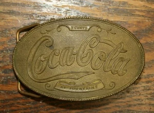 J.J. Willard Phila COCA COLA Atlanta Georgia 5 centavos en fuentes de latón - Imagen 1 de 7