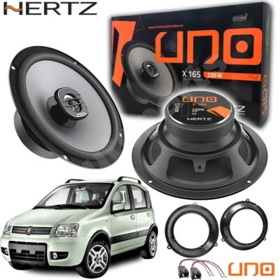 Kit 2 Casse Altoparlanti Hertz X165 Anteriori per Fiat Panda dal 2003 220W - Immagine 1 di 4