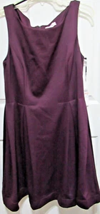 Calvin Klein NWT Modern Dress size 14 in purple - Picture 1 of 2