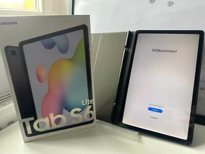Samsung Galaxy Tab S6 Lite SM-P610 64GB, Wi-Fi, 10,4 Zoll - Oxford Gray OVP - Bild 1 von 11