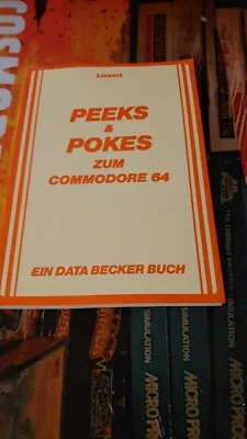 Liesert Peeks & Pokes zum Commodore 64 (Data Becker Buch 1985) 8-bit - Bild 1 von 2