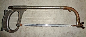 VINTAGE MILBENSCHNITT BÜGELSÄGE HERGESTELLT IN DEN USA VERSTELLBARE KLINGE - Bild 1 von 3