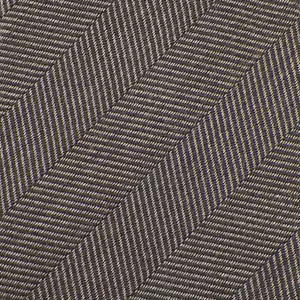 TOM FORD Mens Brown Beige STRIPED Woven Wool Silk Blend Tie Italy NWT - Picture 1 of 3