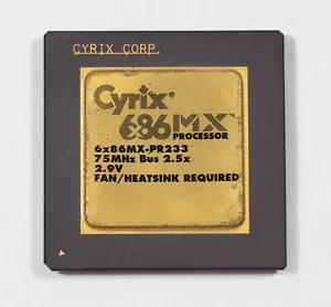 Socket 7 Processor CPU - Cyrix 6x86MX 6X86MX-PR233 - TESTED - Picture 1 of 2