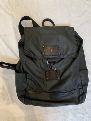 Vintage Guess Jeans Canvas Strap Backpack - Image 1 of 4