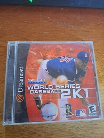 Sega Sports WORLD SERIES BASEBALL 2K1 (Sega Dreamcast, 2000) Complete