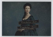 2017 Outlander Season 2 Quotes Foil Claire Fraser Come Find Me Jamie #Q1 2rz