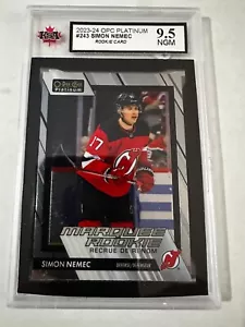 simon nemec opc platinum rookie ksa 9.5 - Picture 1 of 2