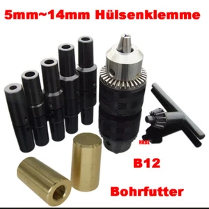 Zahnkranzbohrfutter Konus B12 1,5~10mm Bohrfutter Schlagbohrfutter Fräsmaschine - Bild 1 von 19