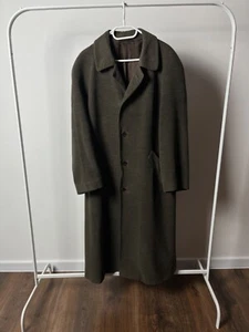 Vintage 90s Burberrys Wool Overcoat – Made in Germany, Sz 46 - Picture 1 of 15