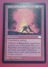 Heart of Bogardan *LP/NM* Reserved List mtg Weatherlight