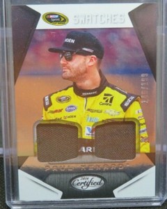 #553 2016 Certified Racing Swatches DUAL RACE WORN PAUL MENARD 146/199