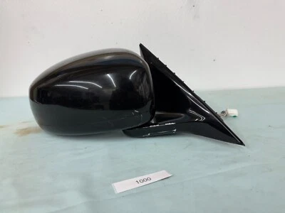 2006-2008 INFINITI M35 M45 RIGHT RH PASSENGER DOOR MIRROR BLACK POWER 10 WIRE - Image 1 of 4