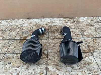 FILTRO ADMISIÓN AIRE IZQUIERDO DERECHO NISSAN 370Z 2009-2021 HPS PERFORMANCE CON MANGUERAS TUBOS Foto 1 de 4