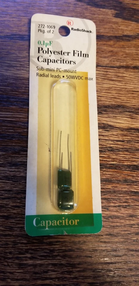 Condensadores electrolíticos NOS Radio Shack 7 para elegir Foto 1 de 1