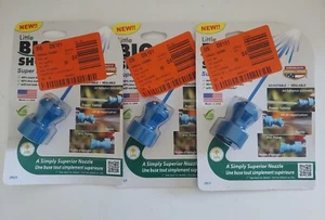 Lot Of (3) Little Big Shot Thermoplastic Adjustable Twist Hose Nozzle LBS-151 P - Bild 1 von 1