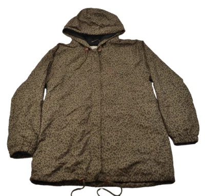 Obey Everett леопард печать парка пальто скидка Junior's куртка - Изображение 1 из 4