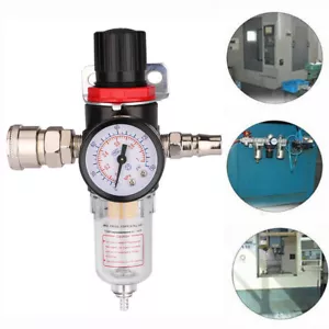 Air Pressure Regulator Compressor Moisture Trap Filter Oil Water Separator - Picture 1 of 12