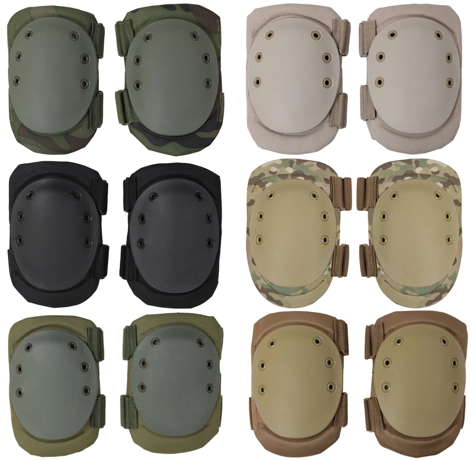 Rodilleras protectoras tácticas Rothco con acolchado interior de espuma de goma dura Foto 1 de 1