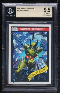 1990 Impel Marvel Universe Super Heroes Wolverine #23 BGS 9.5 GEM MINT ne4