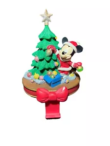 2006 Disney Minnie Mouse Stocking Holder Hanging Ornaments Christmas Tree - Picture 1 of 9
