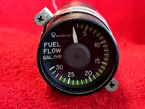INDICADOR DE FLUJO DE COMBUSTIBLE ELÉCTRICO HICKOK 2 IN P/N 563-221 BEECHCRAFT P/N 58-380118-7 - Imagen 1 de 7