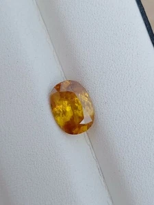 3.5 Carat Natural Cut Sphene/Titanite Loose Gemstone From Pakistan - Picture 1 of 7