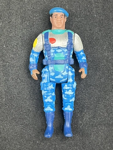 Vintage 1980's Dino Riders Tyco GLYDE Figure FREE SHIPPING Cover