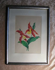 "Watercolor ""Shoe"" circa 1920-Monogr." Ff"" D. I. Fritz Schröder 1889 - Picture 1 of 1