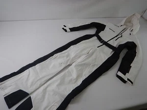 HOTIAN Women's One Piece, Slim Fit, Overalls Jumpsuit, White/Black, Large - Picture 1 of 9