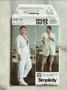 Simplicity - 9714 - Mimi G - Misses' Jacket, Pants, & Shorts - Picture 1 of 3