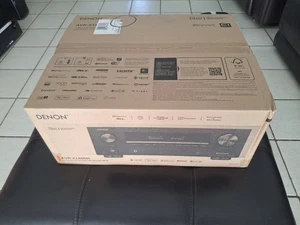 NEW W 3 Year WARR Denon AVR-X1800H 7.2 Ch. 80W 8K AV Receiver Dolby Atmos & HEOS - Picture 1 of 4