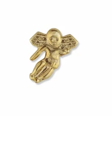 gold angel on shoulder lapel pin - Picture 1 of 1