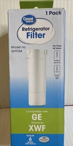 Water Filter Replaces XWF - Compatible With GE- Great Value GVF034 - Picture 1 of 3