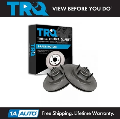 Juego de rotores de freno delanteros TRQ para Ford F-150 1997-1998 Foto 1 de 4