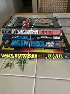 LOT 3 JAMES PATTERSON, YOUVE BEEN WARNED/Paris Detectiv/Hard To kill PAPER HARD - Picture 1 of 3