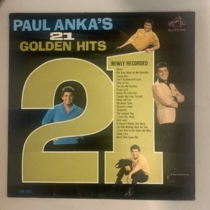 Paul Anka, LP, Mono, VG+, Paul Anka's 21 Gold Hits, LPM-2691 (1963 Repress) - Picture 1 of 4