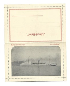 XX1649/ Rotterdamsche Lloyd Dampfer Sindoro  Lloyd-Brief-Karte AK ca.1905 - Bild 1 von 2