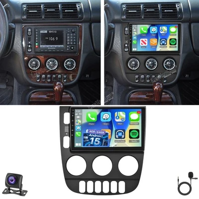 Für Mercedes-Benz M-Klasse W163 ML 350 4G+64GB Carplay Android 15 Autoradio CAM - Bild 1 von 4